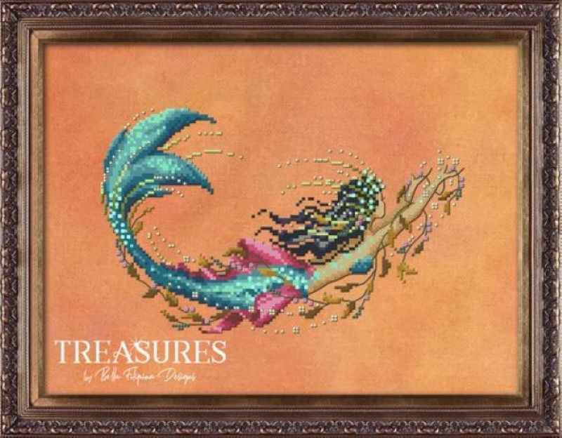 SALE! BF-TR002 Treasures: Mermaid Kelpie by Bella Fiipina