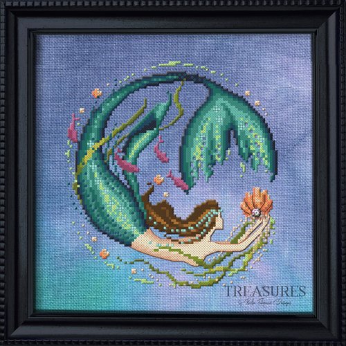 SALE! BF-TR006 Bella Treasures: Blue Lagoon Mermaid with Complete Materials