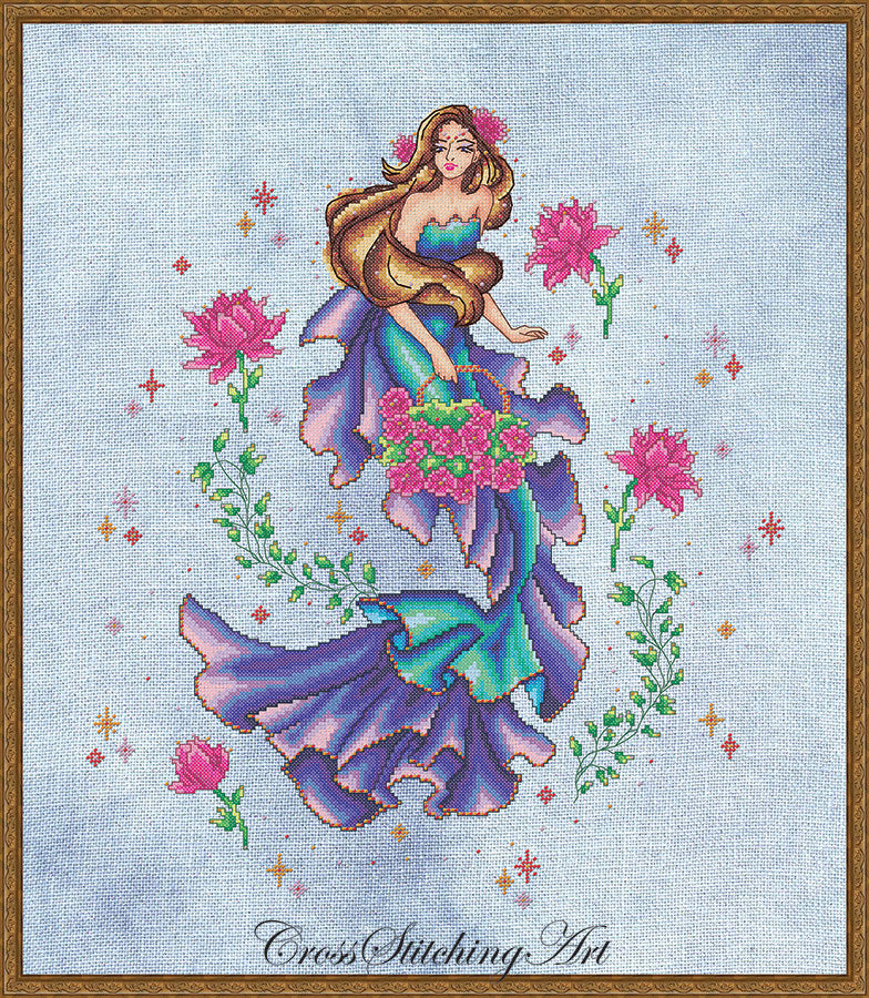 SALE! BEATRICE by Cross Stitching Arts Design with Complete Materials