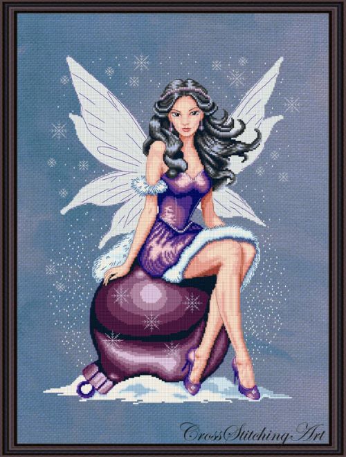 LYRIANA, THE FROST WHISPERER - by CSA with Digital Chart and Complete Materials