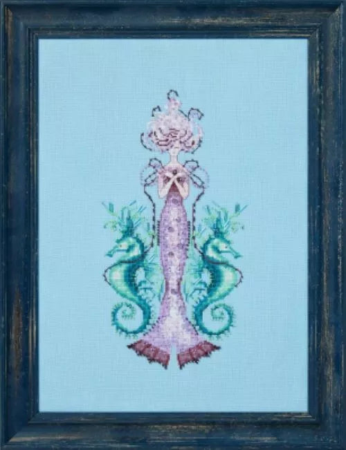 NC351 South Pacific Mermaid by Mirabilia with NC351E and Special Threads