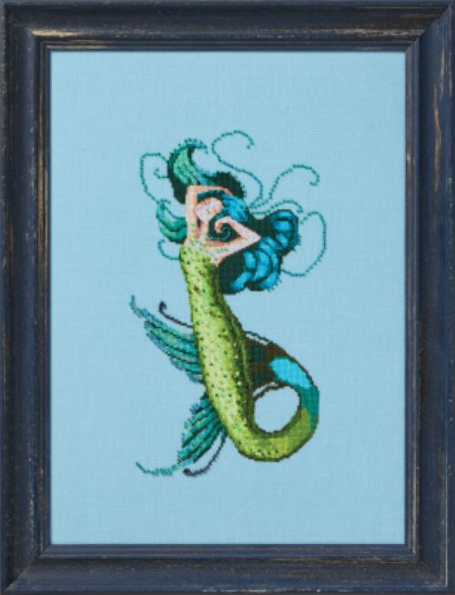 NC354 ANTARTIC OCEAN MERMAID by Nora Corbett with Complete Materials