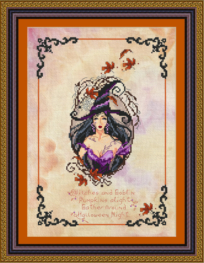 SALE! RL52 BEWITCHED by Passione Ricamo - Chart in PDF file with Complete Materials