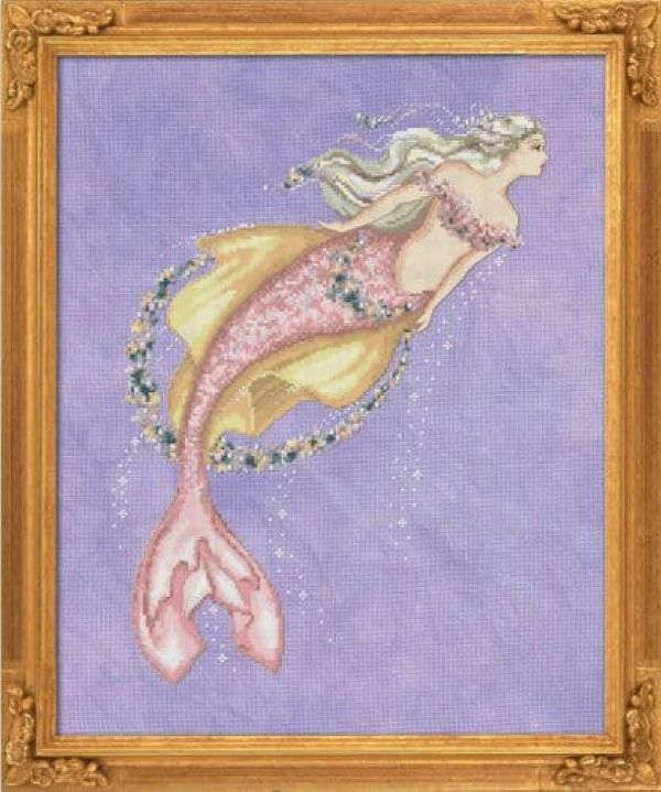 BF021 Akoya, PEARL MERMAID with Complete Xstitch Materials