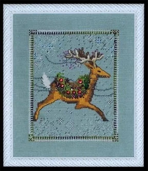 NC113 DASHER - Christmas Eve Couriers by Nora Corbett with Complete Materials