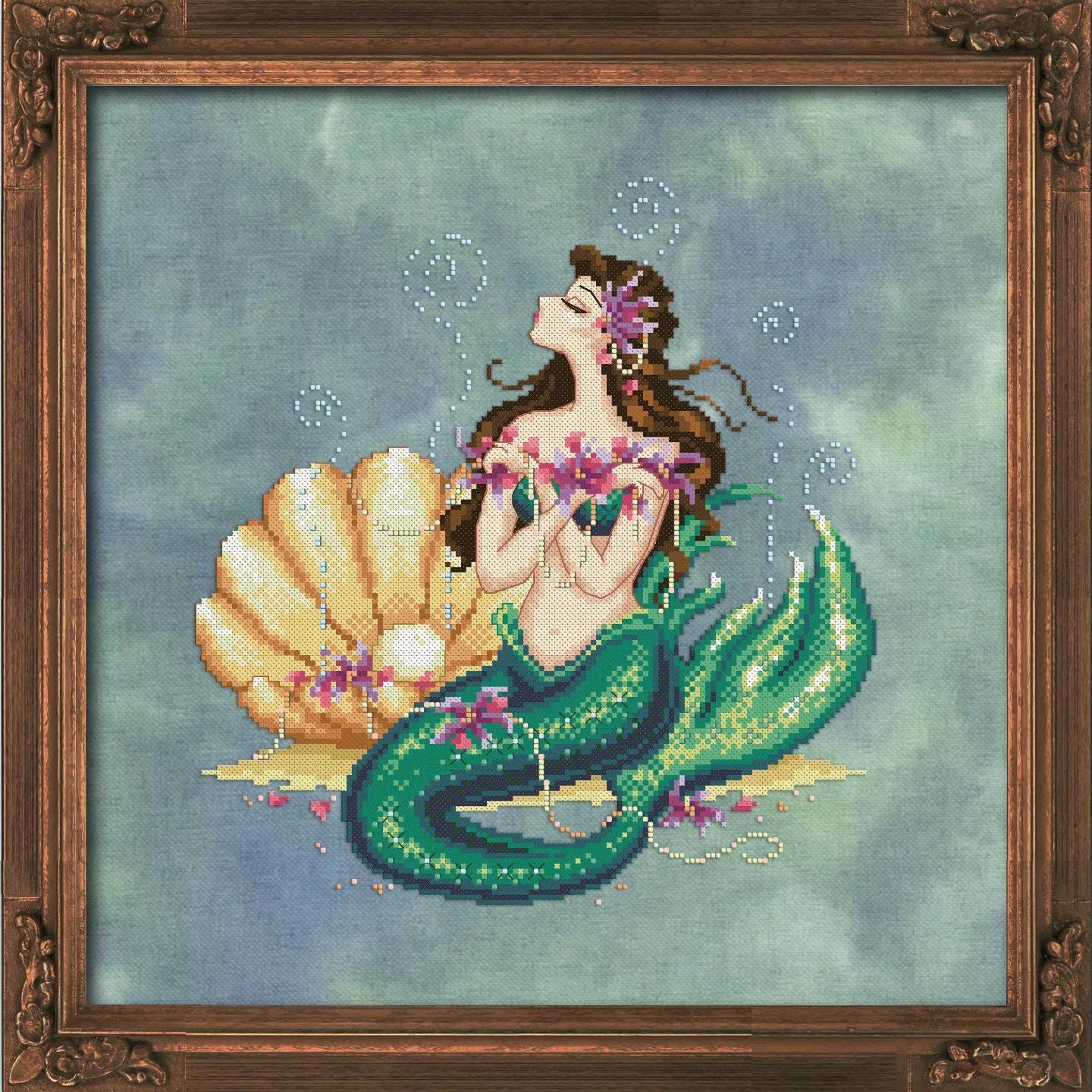 Complete Xstitch Materials ESMERALDA by Bella Filipina