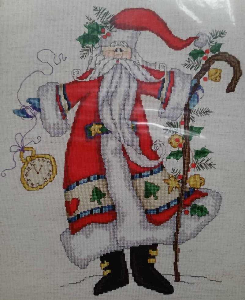CLEARANCE SALE! 18 Count Waste Canvass/Cross Stitch Kit/DMC Thread in one