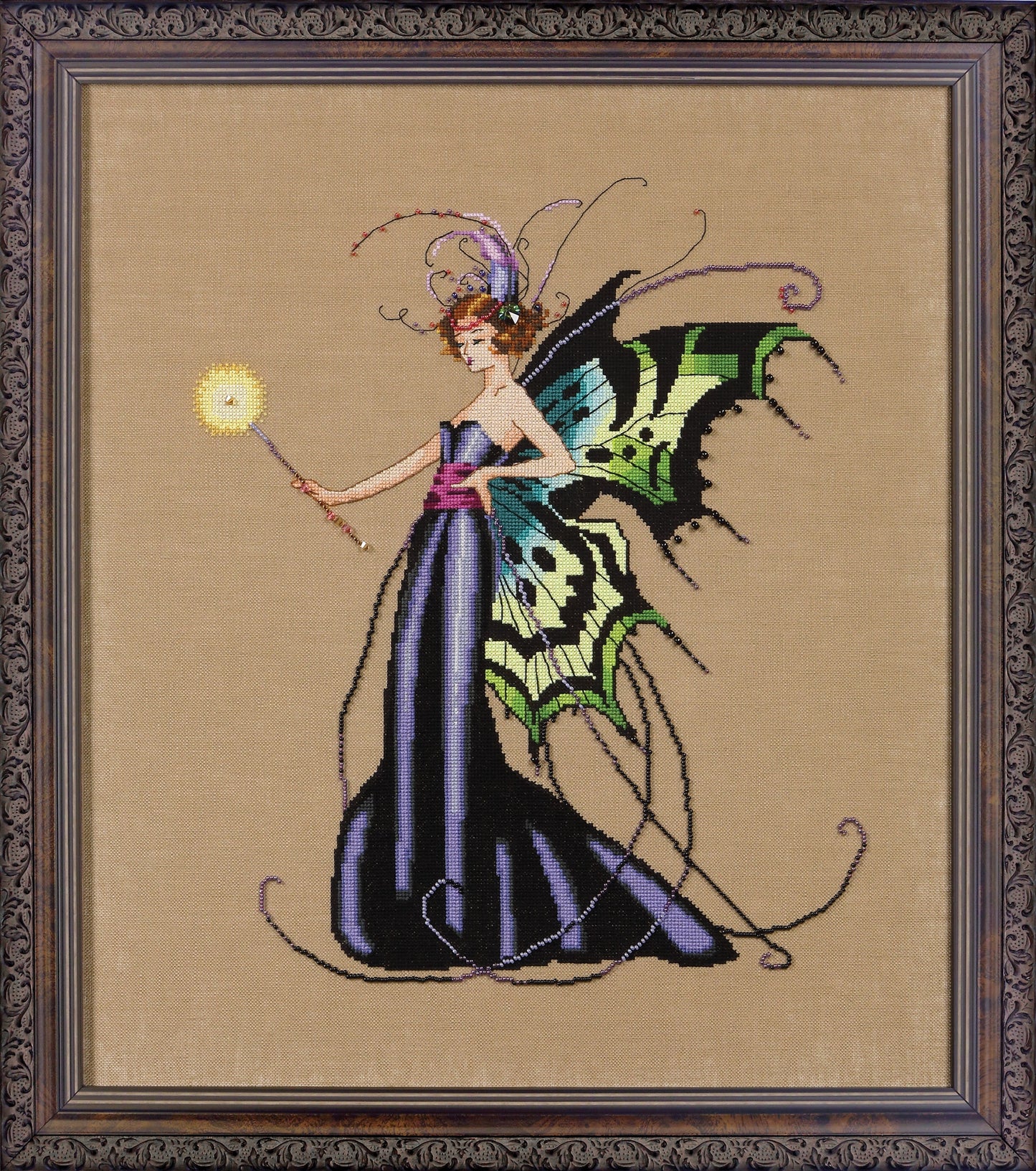 MD122 AUGUST PERIDOT FAIRY by Mirabilia with Complete Materials