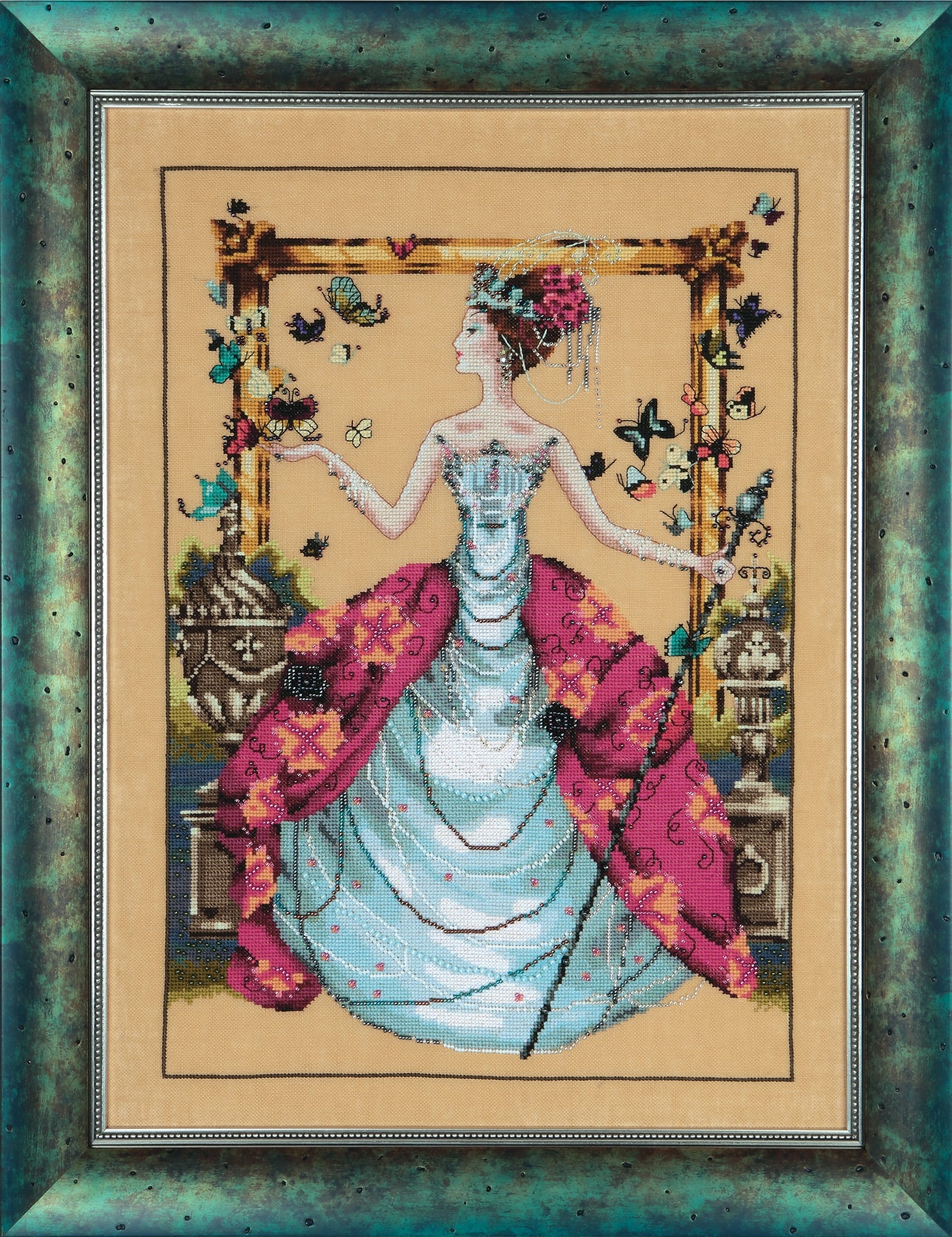 SALE! MD133 "QUEEN MARIPOSA by Mirabilia with Complete Materials