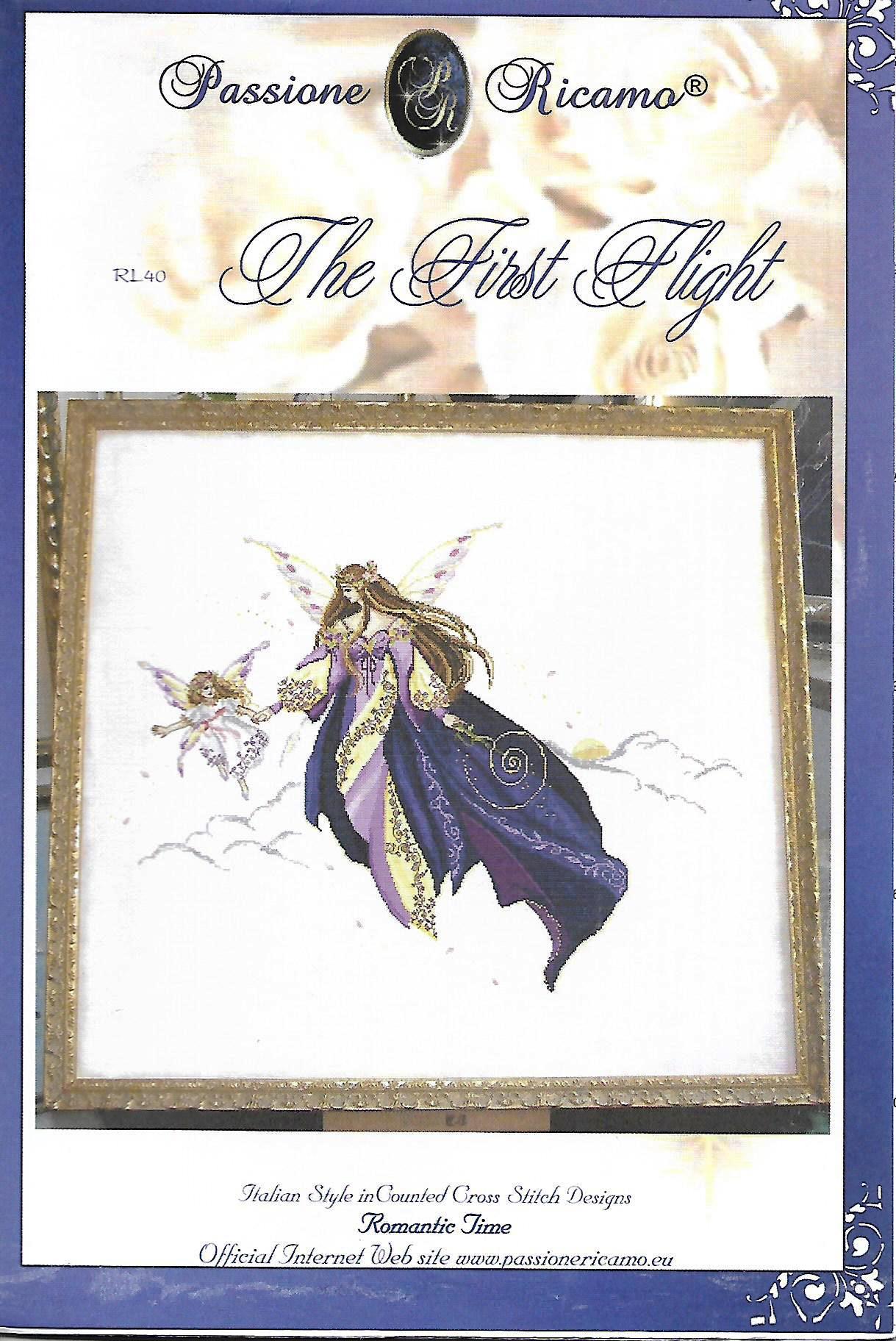 RL40 "THE FIRST FLIGHT " by Passione Ricamo with Complete Materials