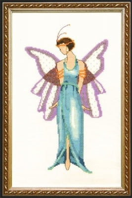 COMPLETE XTITCH MATERIALS "JADE BLUE- SPRING GARDEN" by NORA CORBETT