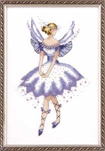 COMPLETE XTITCH MATERIALS "EVENING PRIMROSE" by NORA CORBETT