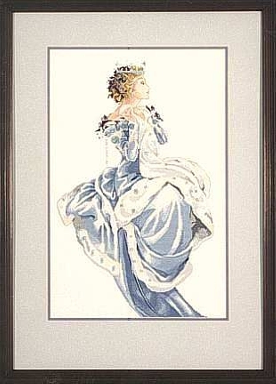 COMPLETE XSTITCH MATERIALS "WINTER QUEEN MD13" by Mirabilia