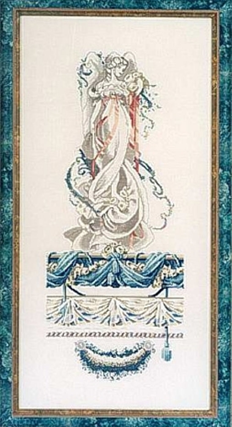 COMPLETE XSTITCH MATERIALS "STONE ROSES MD17" by Mirabilia