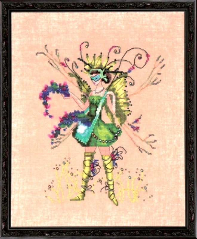 SALE! NC 216"THE BERRY COLLECTOR NC216" The Blackforest Pixies by Nora Corbett with Complete Materials