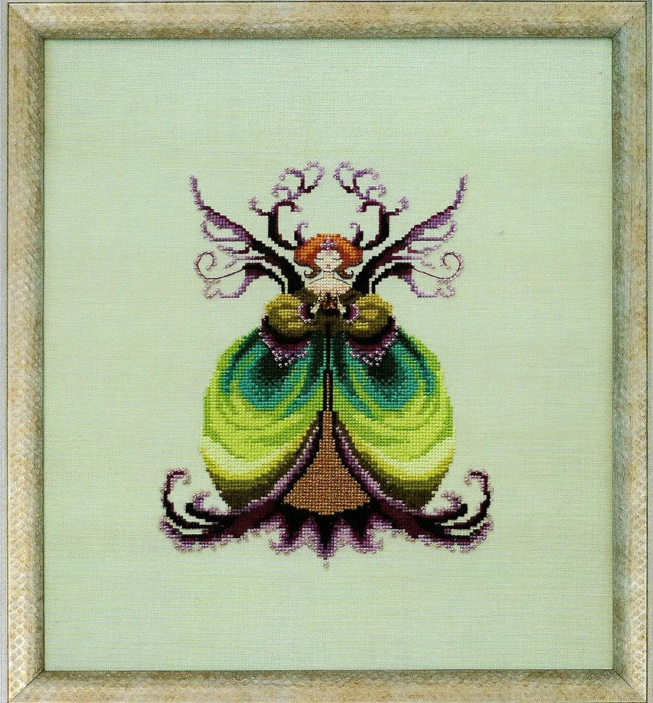 SALE! Complete Xstitch Materials NC310 JUNE BUG by Nora Corbett