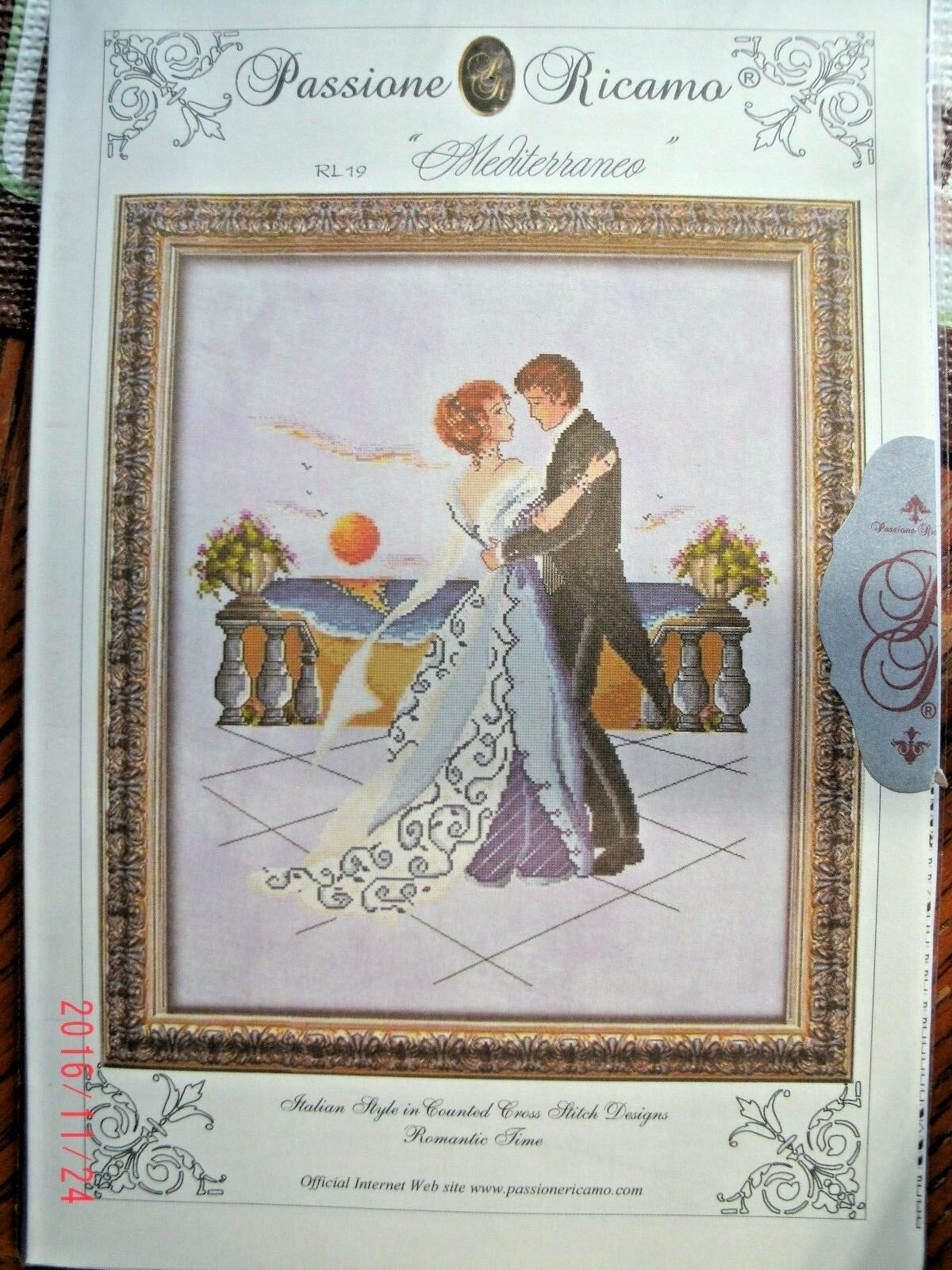 COMPLETE XSTITCH MATERIALS "MEDITTERANEO" by Passione Ricamo