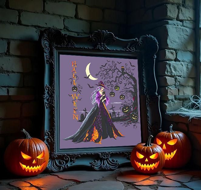 SALE! RL61 SPOOKY STROLL by Passione Ricamo