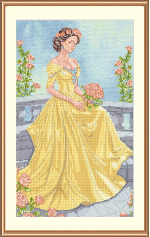 LIVIA, The ROSE of AMALFI by Csa with Complete Materials