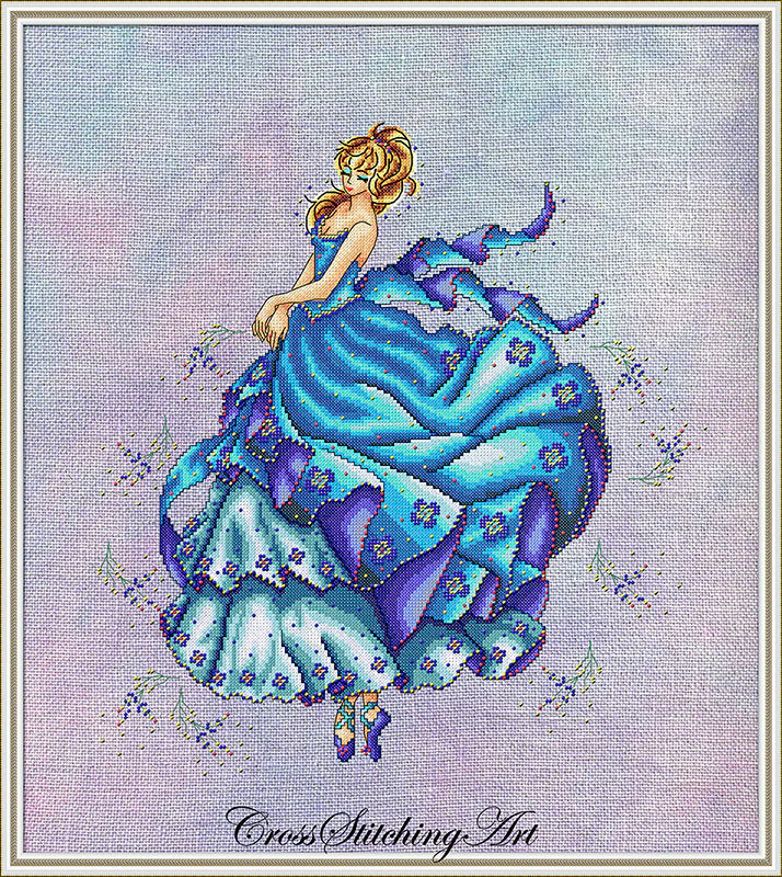 SALE!!! MAYA by Cross Stitching Art Design with Complete Materials