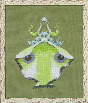 SALE! NC345 MISS MOON MOTH by Nora Corbett with Complete Materials