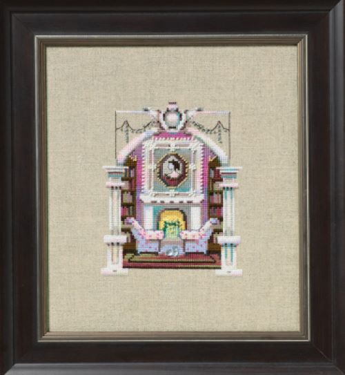 NC358 The LIVING ROOM - The Doll House By Nora Corbett with Complete Materials