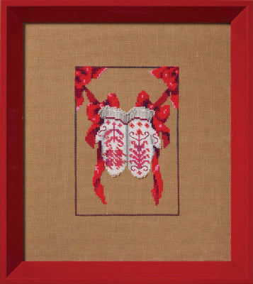 NC363 RED MITTENS by Nora Corbett with Complete Materials