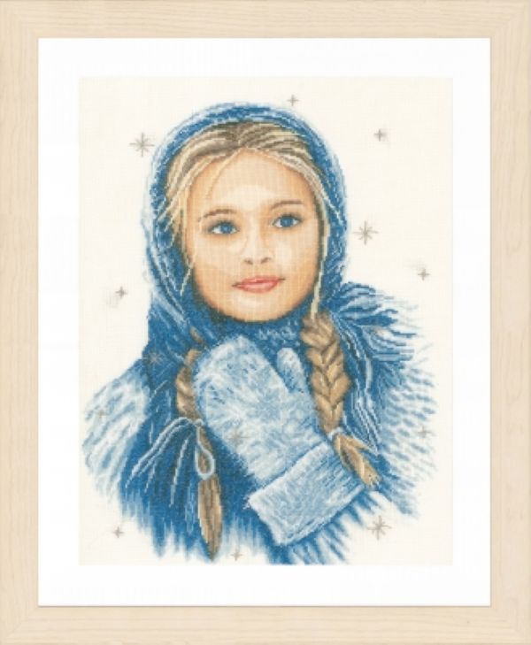 SALE! WINTER GIRL by LAnarte with Complete Materials