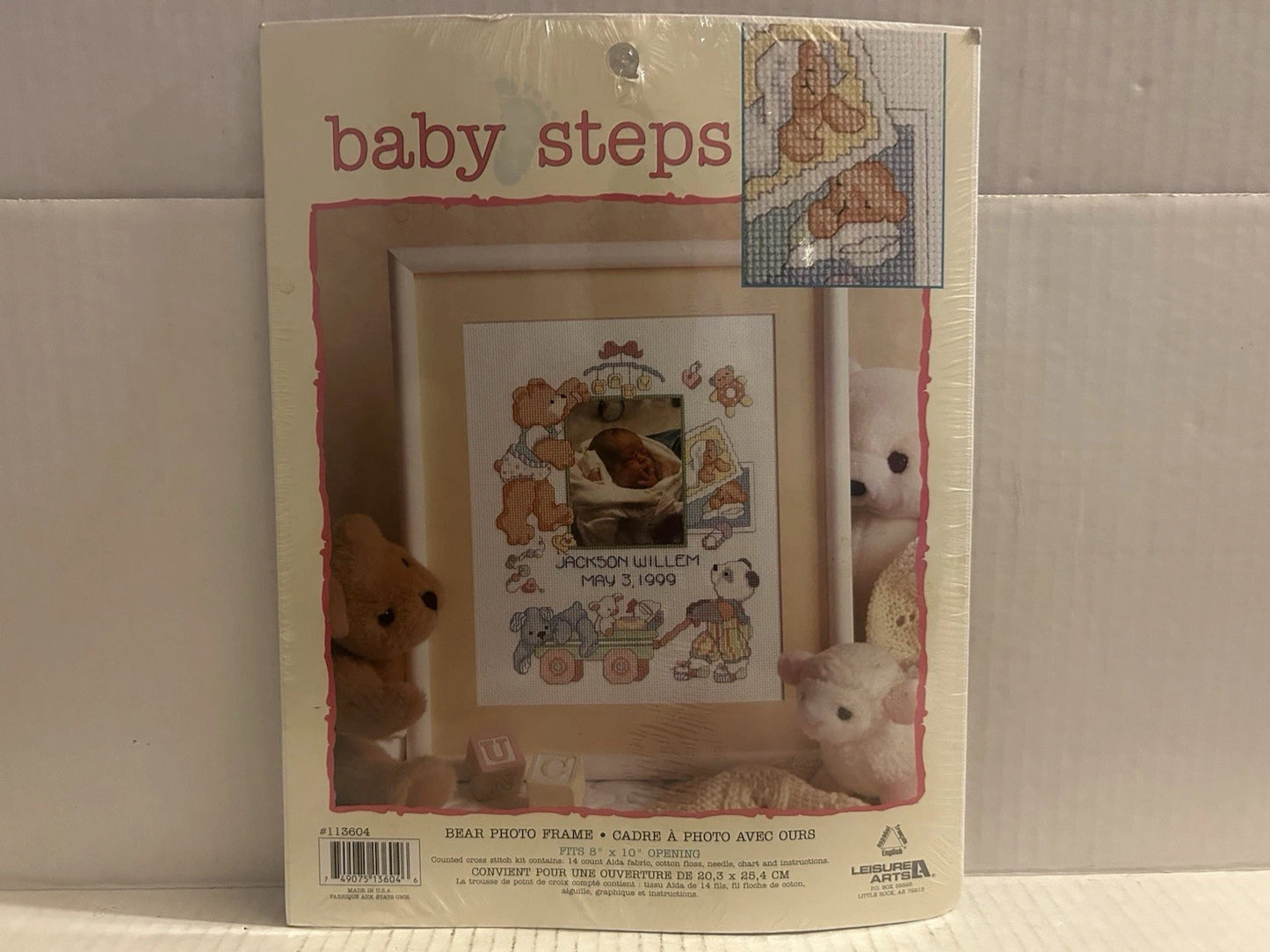 Leisure Arts Bear Photo Frame