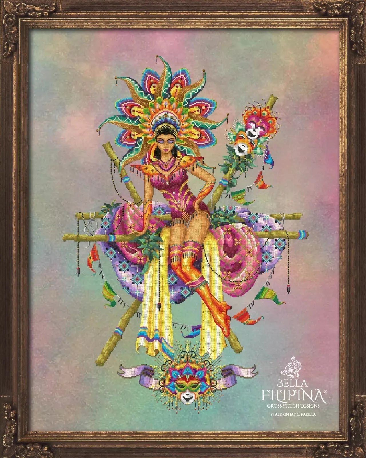 BF 057 MASSKARA FESTIVAL QUEEN by Bella Filipina with Complete Materials