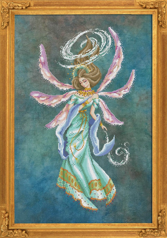 SALE! Complete Xstitch Materials - Amihan DEITY of the WIND by Bella filipina