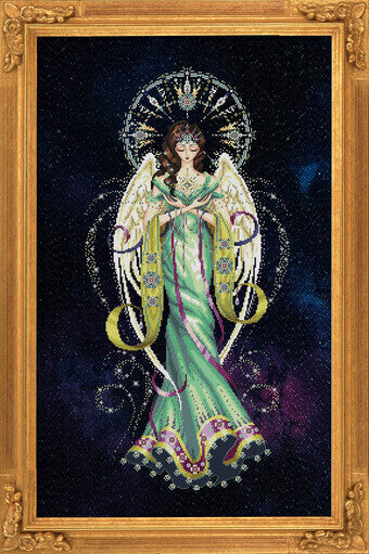 SALE! TALA, Deity of the Stars complete kit with hand dyed opalescent FABRIC