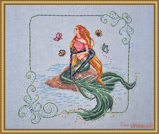 "ENCHANTED MELODY" by Cross stitching Art Designs with Complete Materials