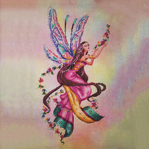 COMPLETE XSTITCH MATERIALS "FAIRY IRIDESCENCE" bY BELLA FILIPINA