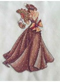 COMPLETE XSTITCH MATERIALS "GRACE" by CROSS STITCHING ART DESIGNS