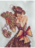 COMPLETE XSTITCH MATERIALS "GRACE" by CROSS STITCHING ART DESIGNS