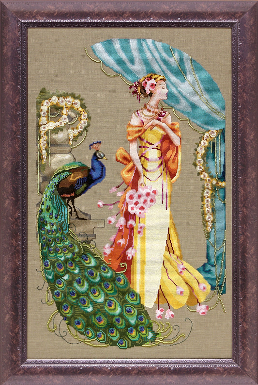 COMPLETE XSTITCH MATERIALS "LADY HERA MD107" by Mirabilia