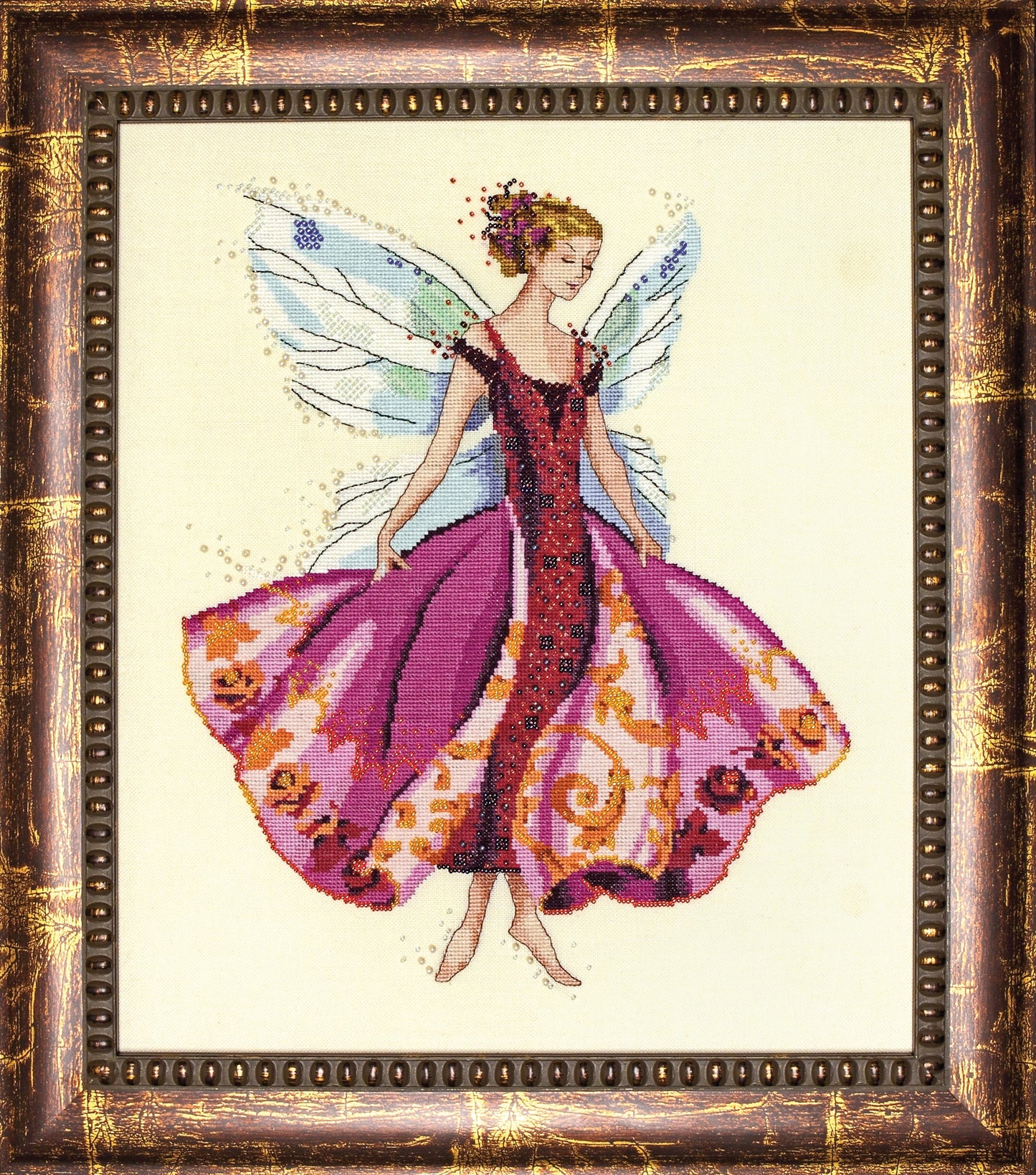 MD108 JANUARY'S GARNET FAIRY" by Mirabilia with Complete Materials