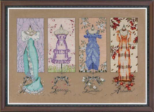 MD121 "DRESSMAKER'S DAUGHTER" by Mirabilia with Complete Materials