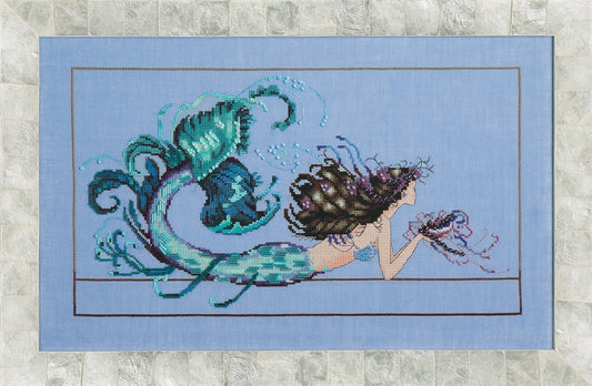 COMPLETE XSTITCH MATERIALS "MERMAID UNDINE MD134" by Mirabilia