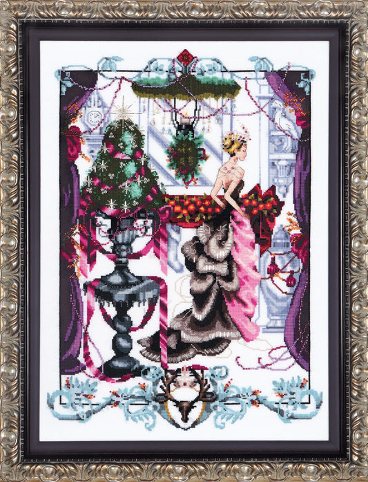 COMPLETE XSTITCH MATERIALS "CHRISTMAS IN LONDON MD136" by Mirabilia