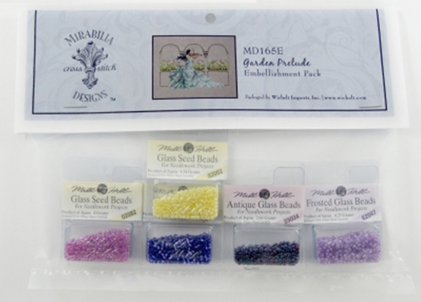 COMPLETE XSTITCH MATERIALS "GARDEN PRELUDE MD165" by Mirabilia