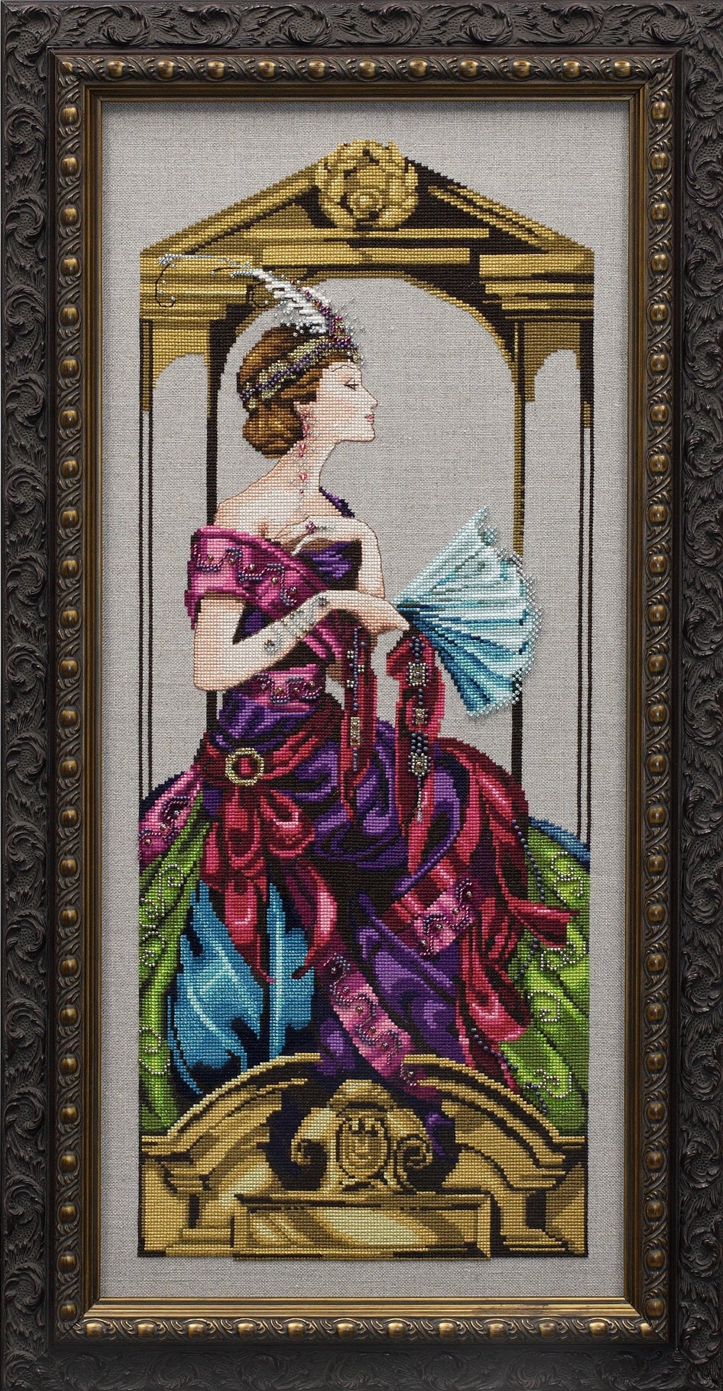 COMPLETE XSTITCH MATERIALS "VENETIAN OPULENCE MD99" by Mirabilia
