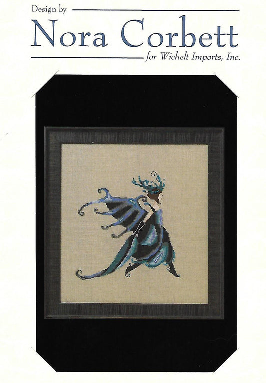 COMPLETE XSTITCH MATERIALS "MISS BEETLE NC259" by Nora Corbett