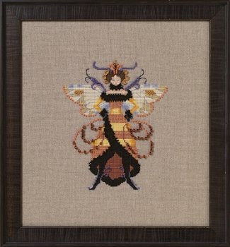 Sale! Complete Xstitch Kit - MISS HONEY BEE NC262 by Nora Corbett