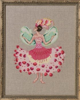 SALE! Complete Xstitch Kit - MISS CYMBI NC270 by Nora Corbett