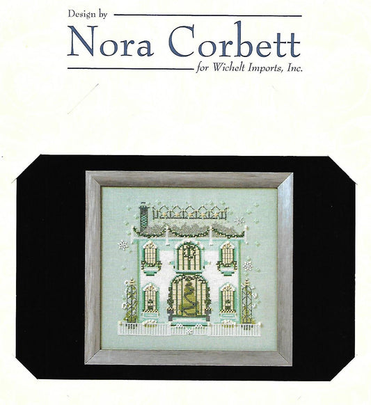 COMPLETE XSTITCH MATERIALS "MR. DARBY'S HOUSE NC281" by Nora Corbett