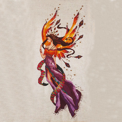 COMPLETE XSTITCH MATERIALS "QUEEN SARI" by BELLA FILIPINA