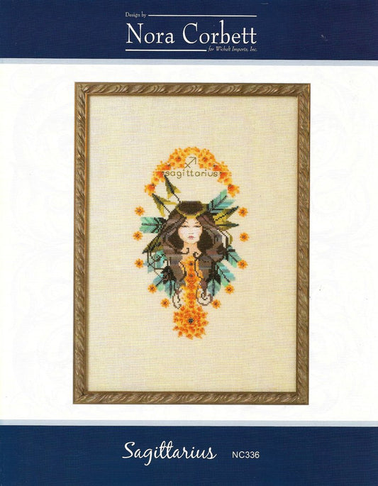 SALE! Complete Xstitch Materials SAGITTARIUS NC336 by Nora Corbett