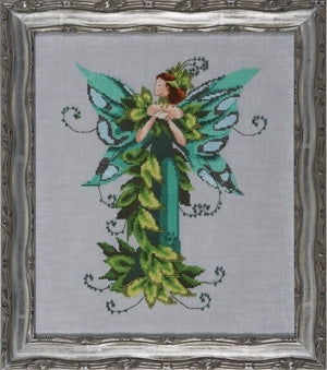 COMPLETE XSTITCH MATERIAL"NC202 FAIRIE SUMMER LOVE" by NORA CORBETT